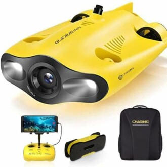 5-Thruster Mini Underwater Drone Review - 4K HD Camera, 100m Tether